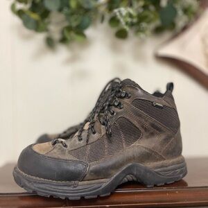 DANNER Men's Radical 452 Dark Brown Leather GORE-TEX 5.5” Hiking Boots Size 10